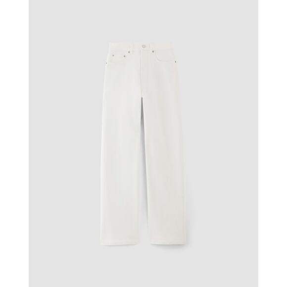 Everlane The Way High Sailor Jean in Bright White 28 R - Picture 3 of 8